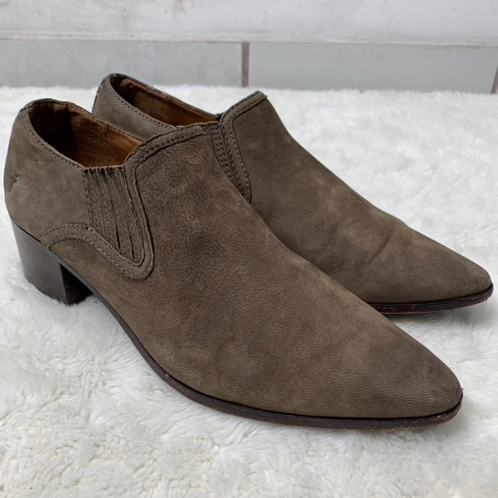 Frye 3478071 Women's Eleanor Western Shortie Boot Shoe Greystyle Size 9.5 - Picture 12 of 16